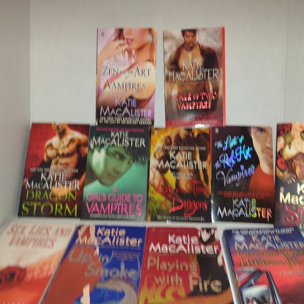 Novels by Katie Macalister set of 12